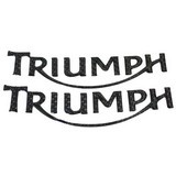 Carbon Motorcycle Emblem Badge Decal 3D Tank Wheel Logo Triumph Inch Sticker Triumph